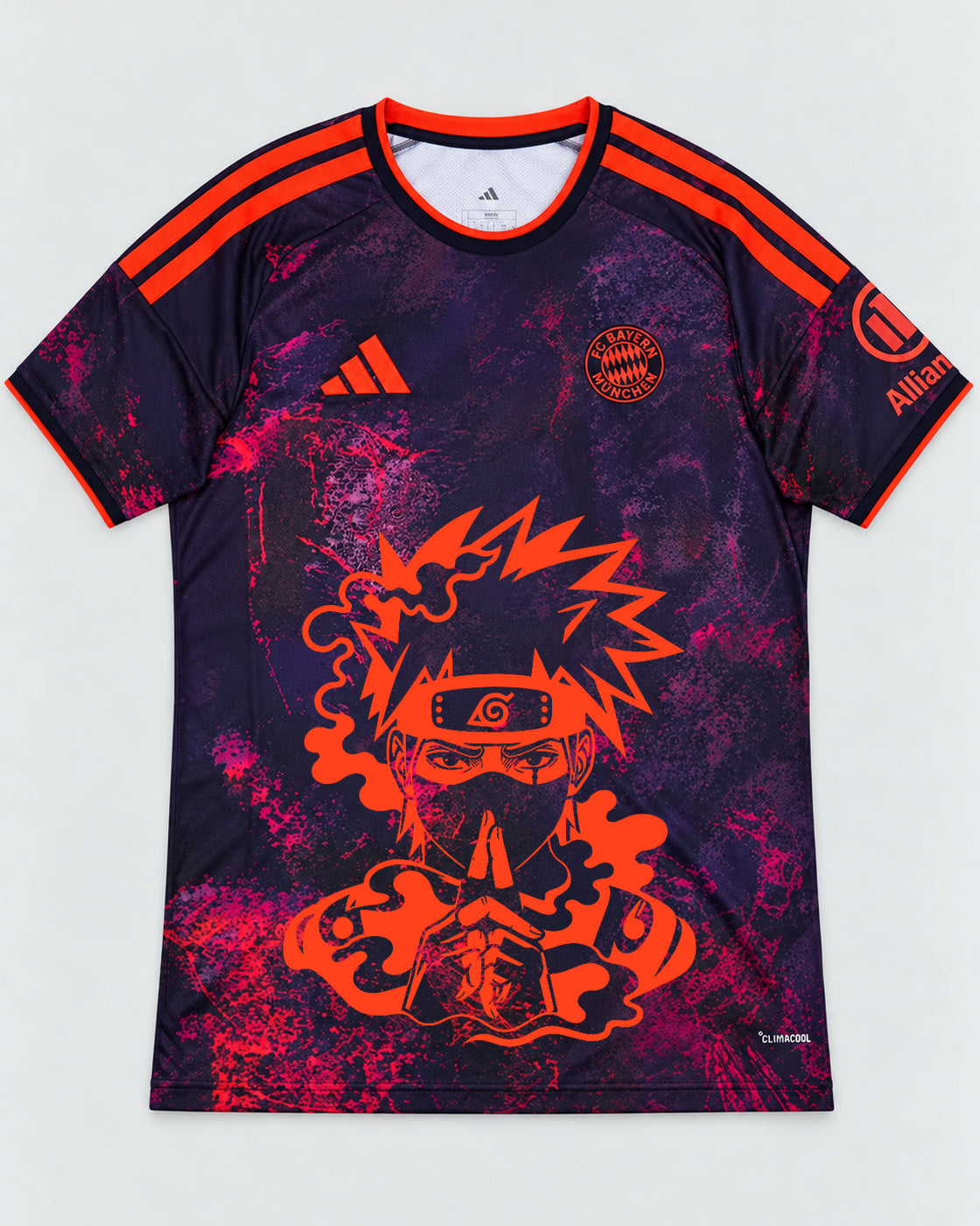 Bayern Munich Dark Kakashi Silent Jutsu Jersey — Front