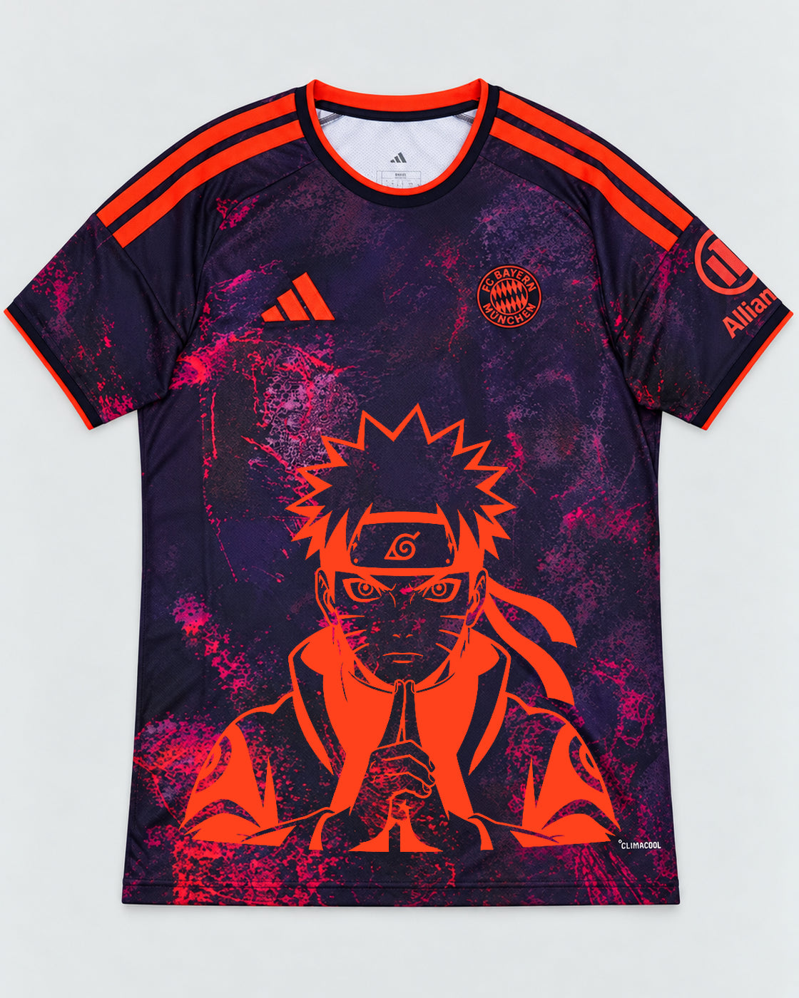 Bayern Munich Dark Naruto Sage Resolve Jersey — Front