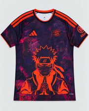 Bayern Munich Dark Naruto Sage Resolve Jersey — Front