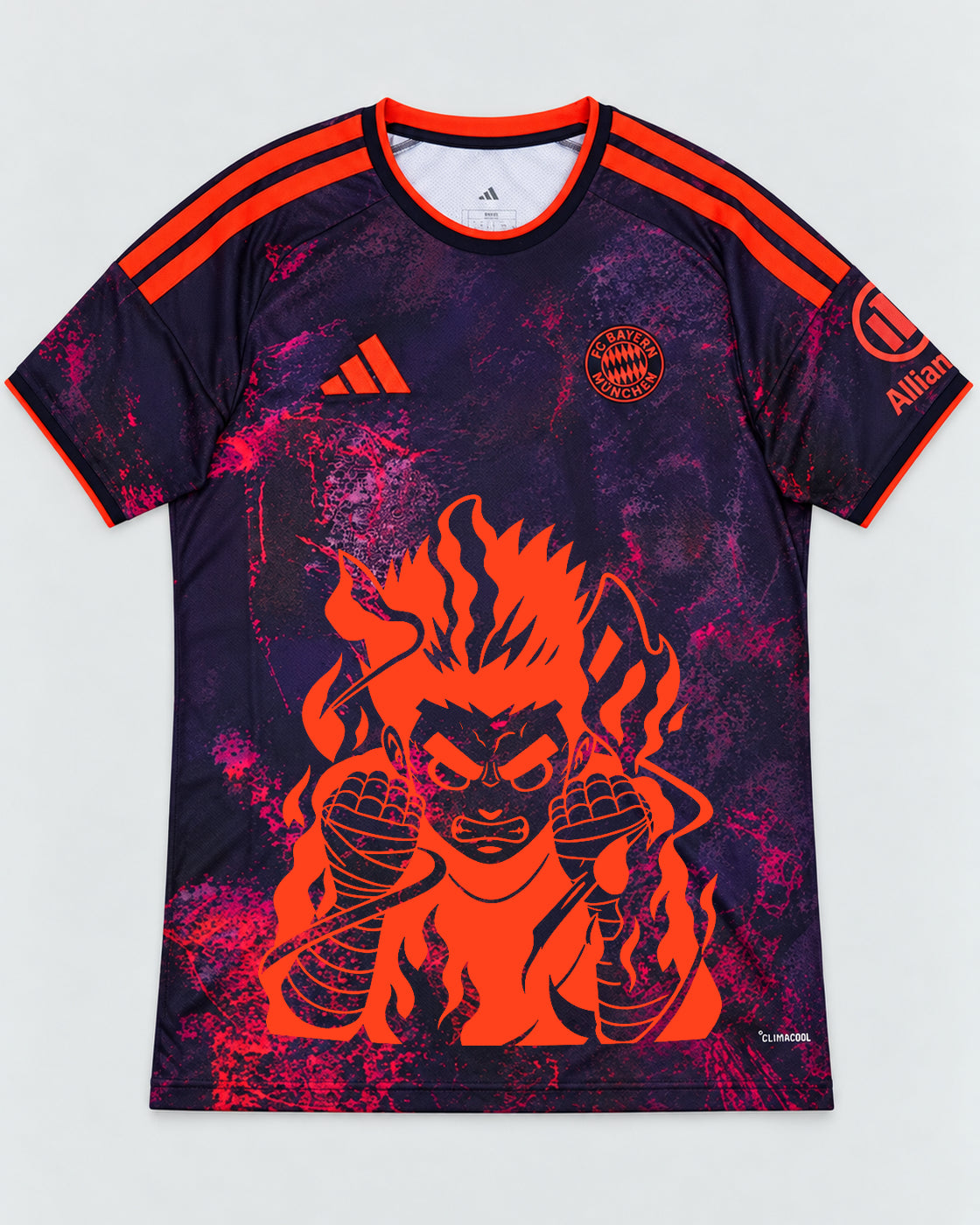 Bayern Munich Dark Rock Lee Inner Flame Jersey — Front