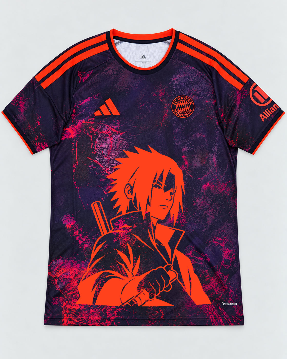 Bayern Munich Dark Sasuke Last Uchiha Jersey — Front