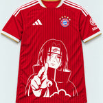 Bayern Munich Red Itachi Silent Promise Jersey — Front