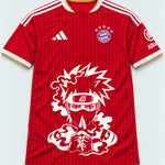 Bayern Munich Red Kakashi Silent Jutsu Jersey — Front