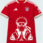 Bayern Munich Red Naruto Sage Resolve Jersey — Front