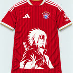 Bayern Munich Red Sasuke Last Uchiha Jersey — Front