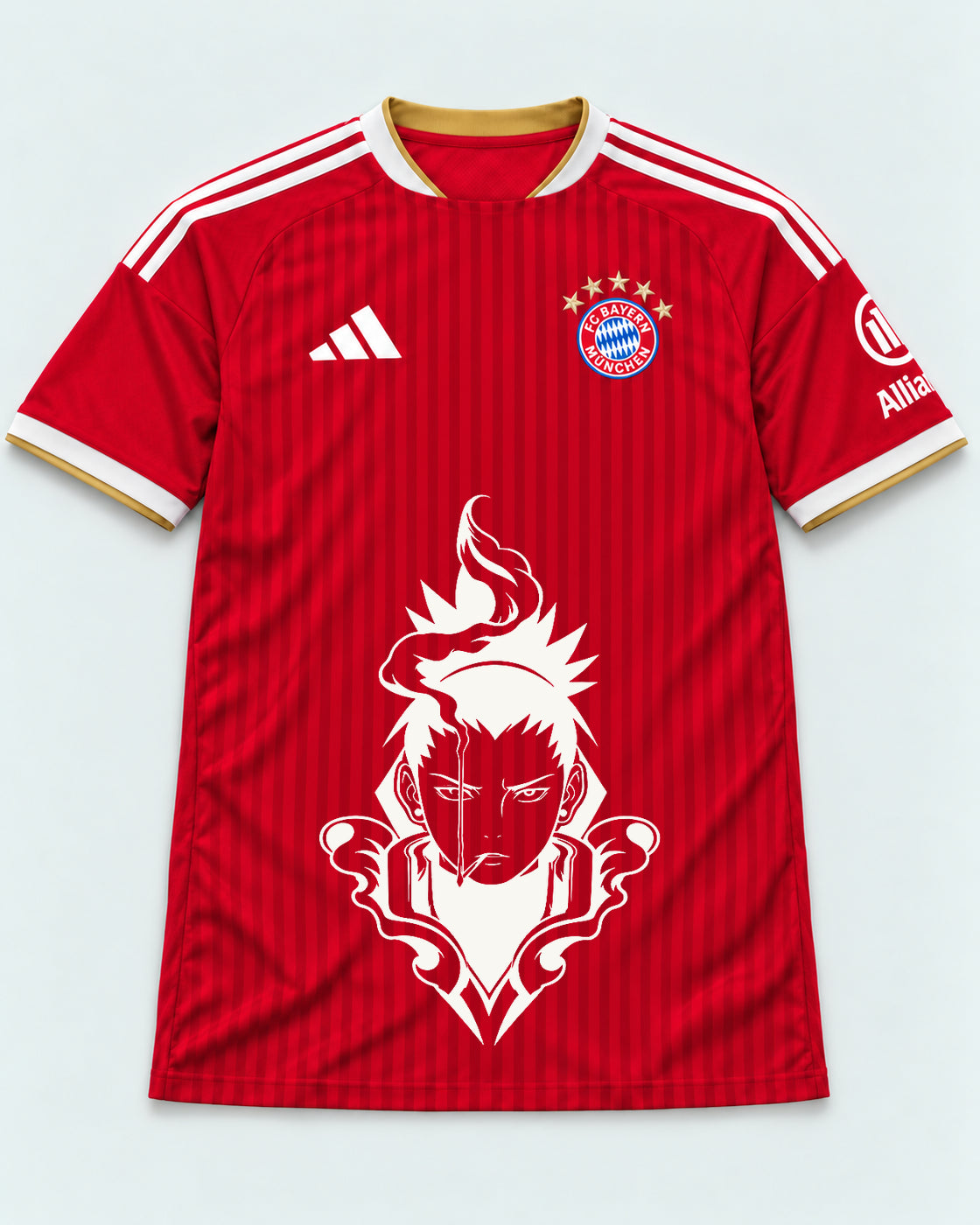 Bayern Munich Red Shikamaru Shadow Mind Jersey — Front