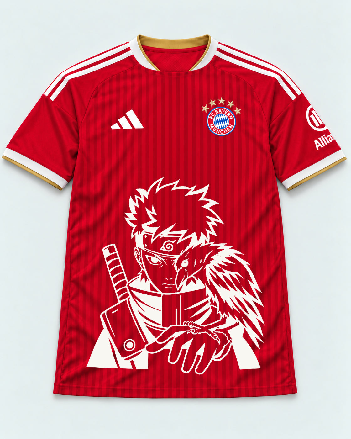 Bayern Munich Red Shisui Raven Oath Jersey — Front