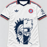 Bayern Munich White Obito Kakashi Shared Destiny Jersey — Front