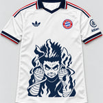 Bayern Munich White Rock Lee Inner Flame Jersey — Front