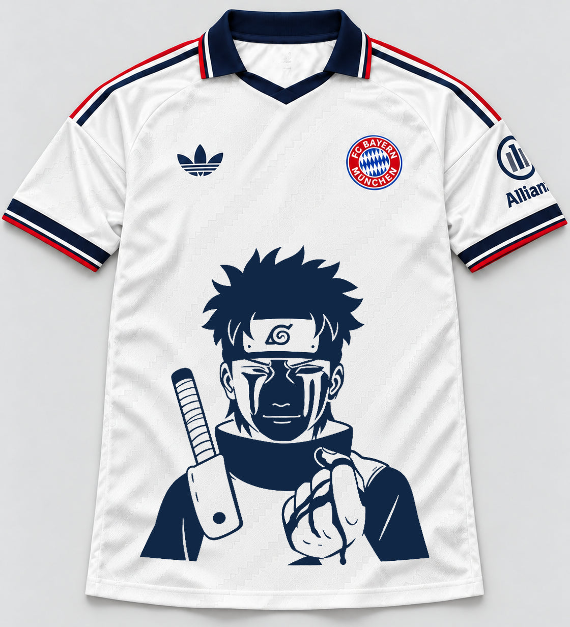 Bayern Munich White Shisui Last Promise Jersey — Front