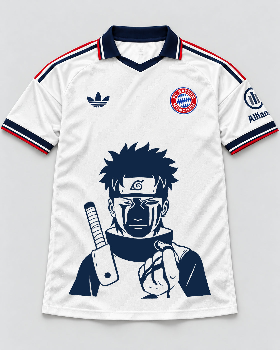 Bayern Munich White Shisui Last Promise Jersey — Front