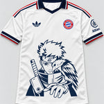 Bayern Munich White Shisui Raven Oath Jersey — Front