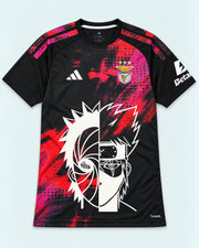 Benfica Black Obito Kakashi Shared Destiny Jersey — Front