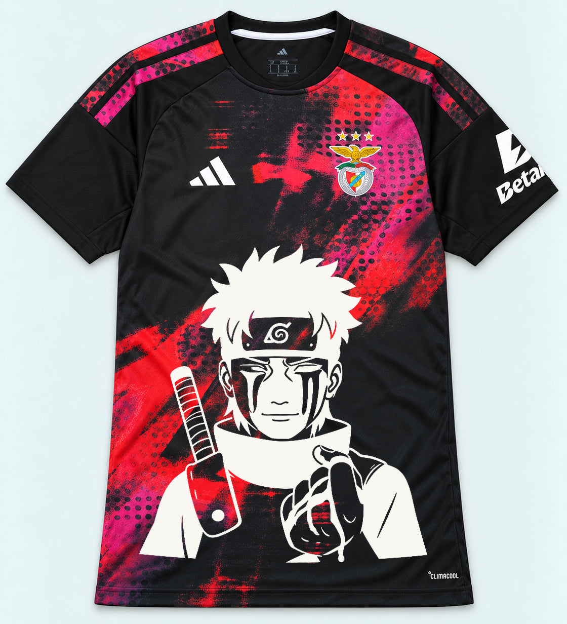 Benfica Black Shisui Last Promise Jersey — Front