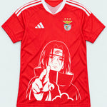 Benfica Red Itachi Silent Promise Jersey — Front