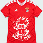 Benfica Red Kakashi Silent Jutsu Jersey — Front