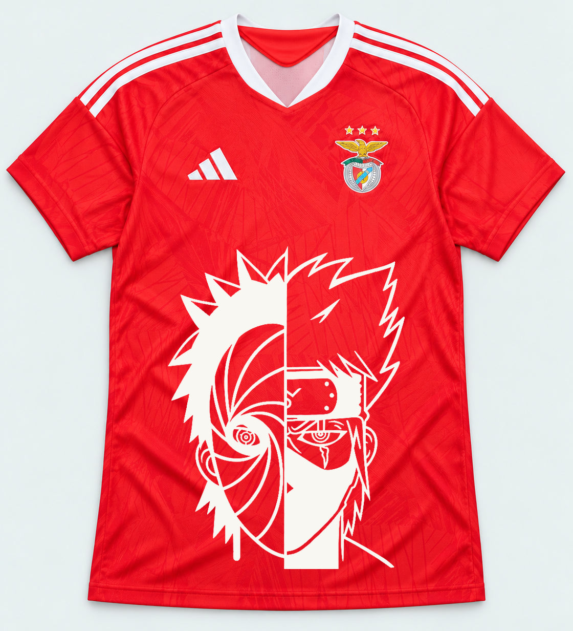 Benfica Red Obito Kakashi Shared Destiny Jersey — Front