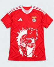 Benfica Red Obito Kakashi Shared Destiny Jersey — Front