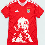 Benfica Red Sasuke Last Uchiha Jersey — Front