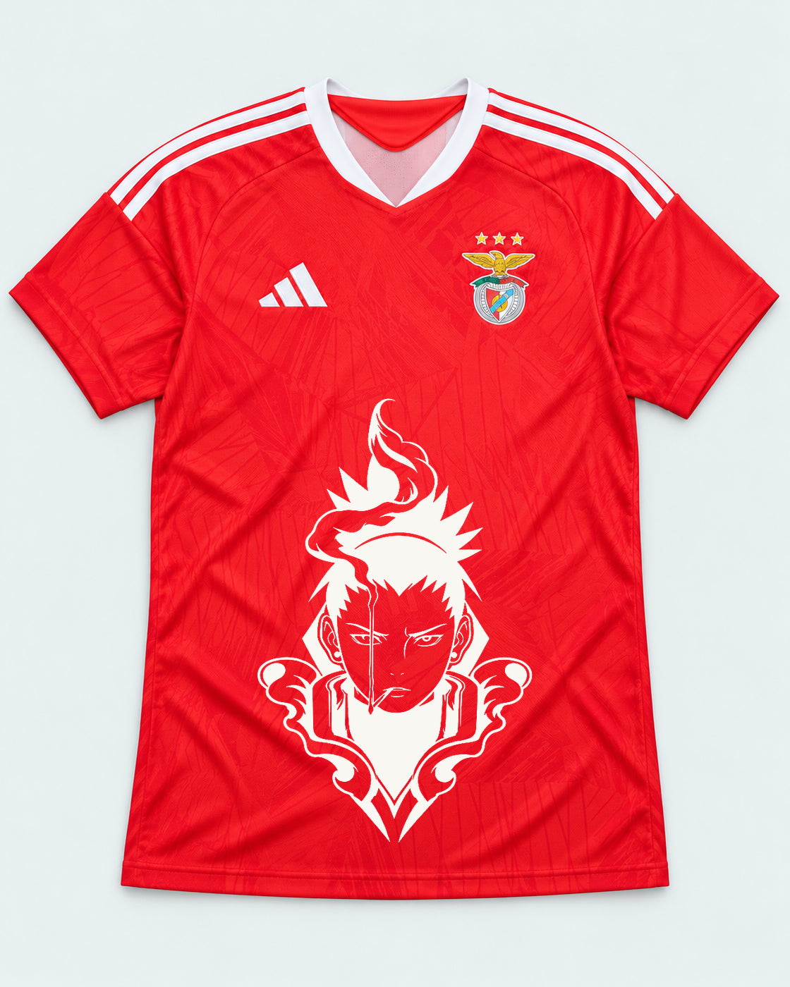 Benfica Red Shikamaru Shadow Mind Jersey — Front