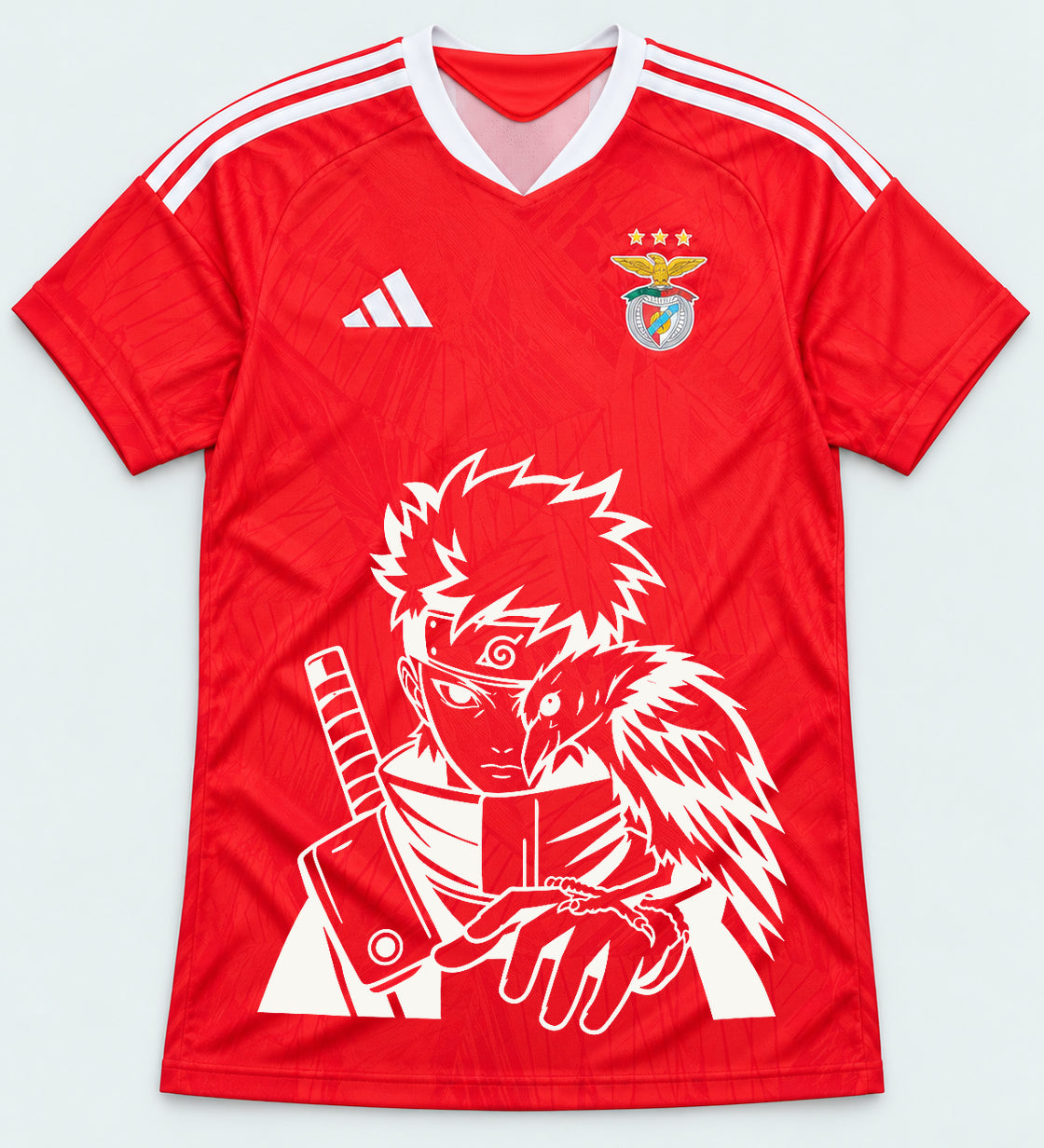 Benfica Red Shisui Raven Oath Jersey — Front