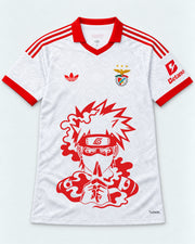 Benfica White Kakashi Silent Jutsu Jersey — Front