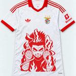 Benfica White Rock Lee Inner Flame Jersey — Front