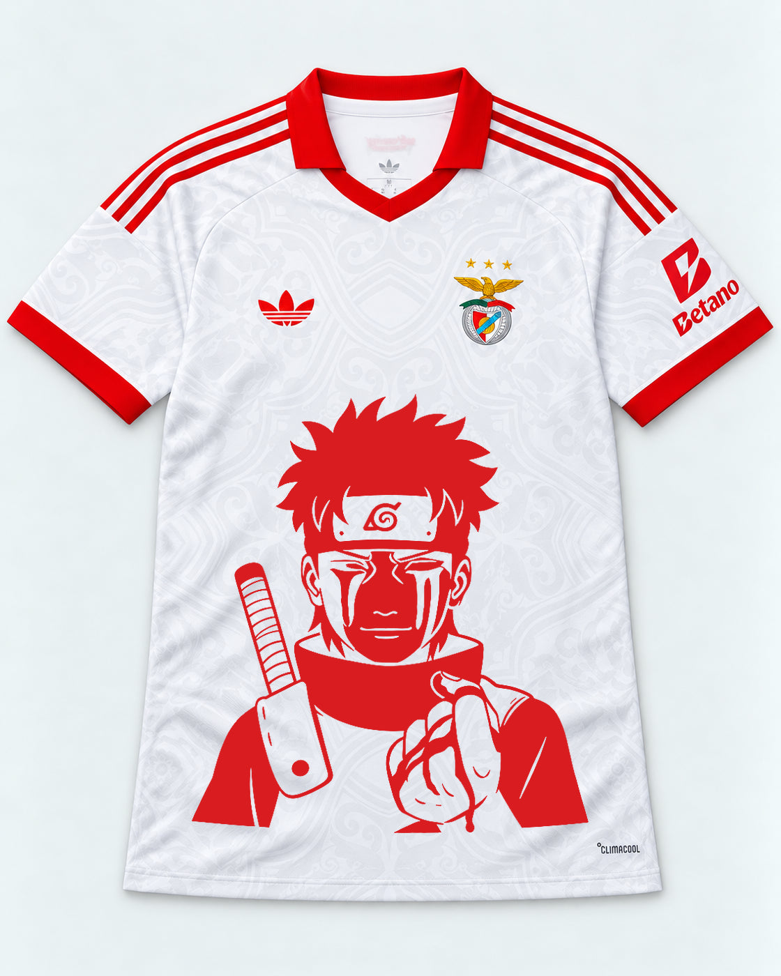 Benfica White Shisui Last Promise Jersey — Front