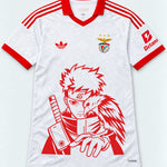 Benfica White Shisui Raven Oath Jersey — Front