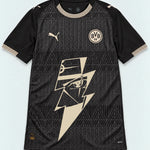 Borussia Dortmund Special Black Kakashi Lightning Eye Jersey — Front