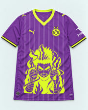 Borussia Dortmund Purple Rock Lee Inner Flame Jersey — Front