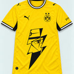 Borussia Dortmund Yellow Kakashi Lightning Eye Jersey — Front
