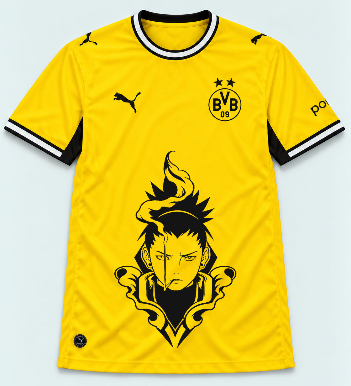 Borussia Dortmund Yellow Shikamaru Shadow Mind Jersey — Front