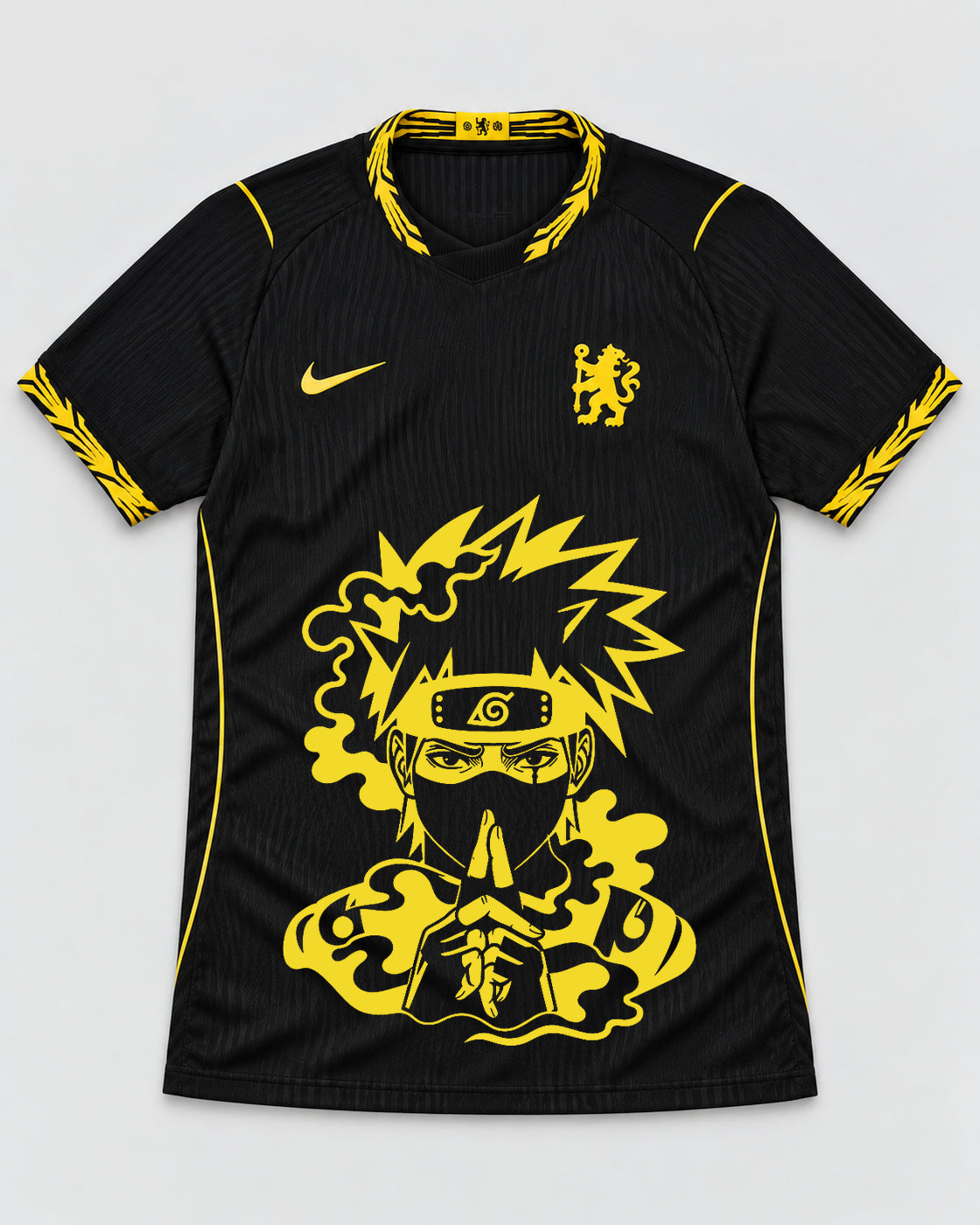 Chelsea Black Kakashi Silent Jutsu Jersey — Front