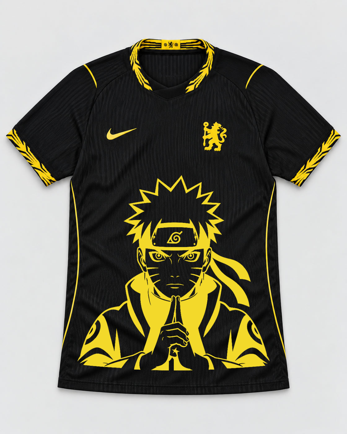 Chelsea Black Naruto Sage Resolve Jersey — Front
