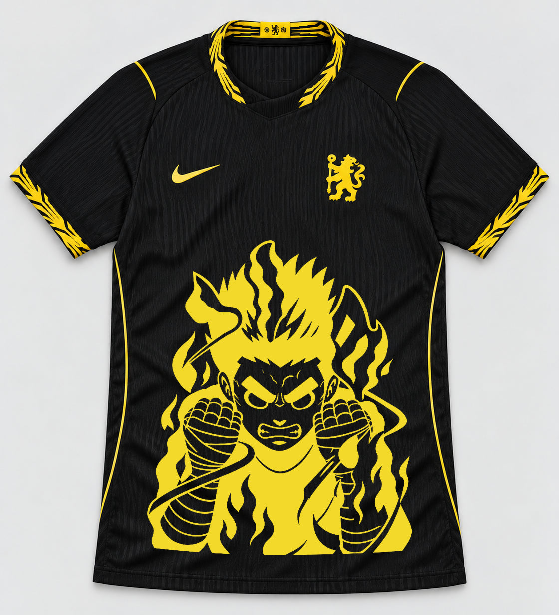 Chelsea Black Rock Lee Inner Flame Jersey — Front