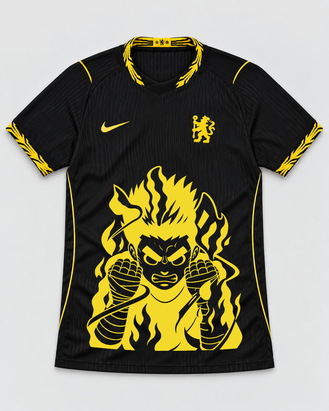 Chelsea Black Rock Lee Inner Flame Jersey — Front