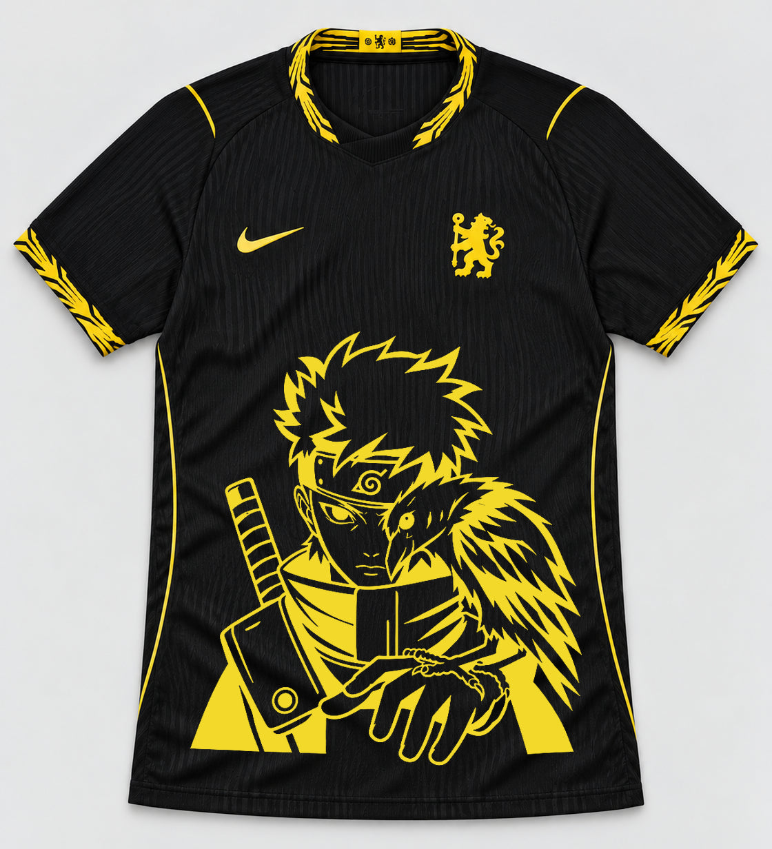 Chelsea Black Shisui Raven Oath Jersey — Front