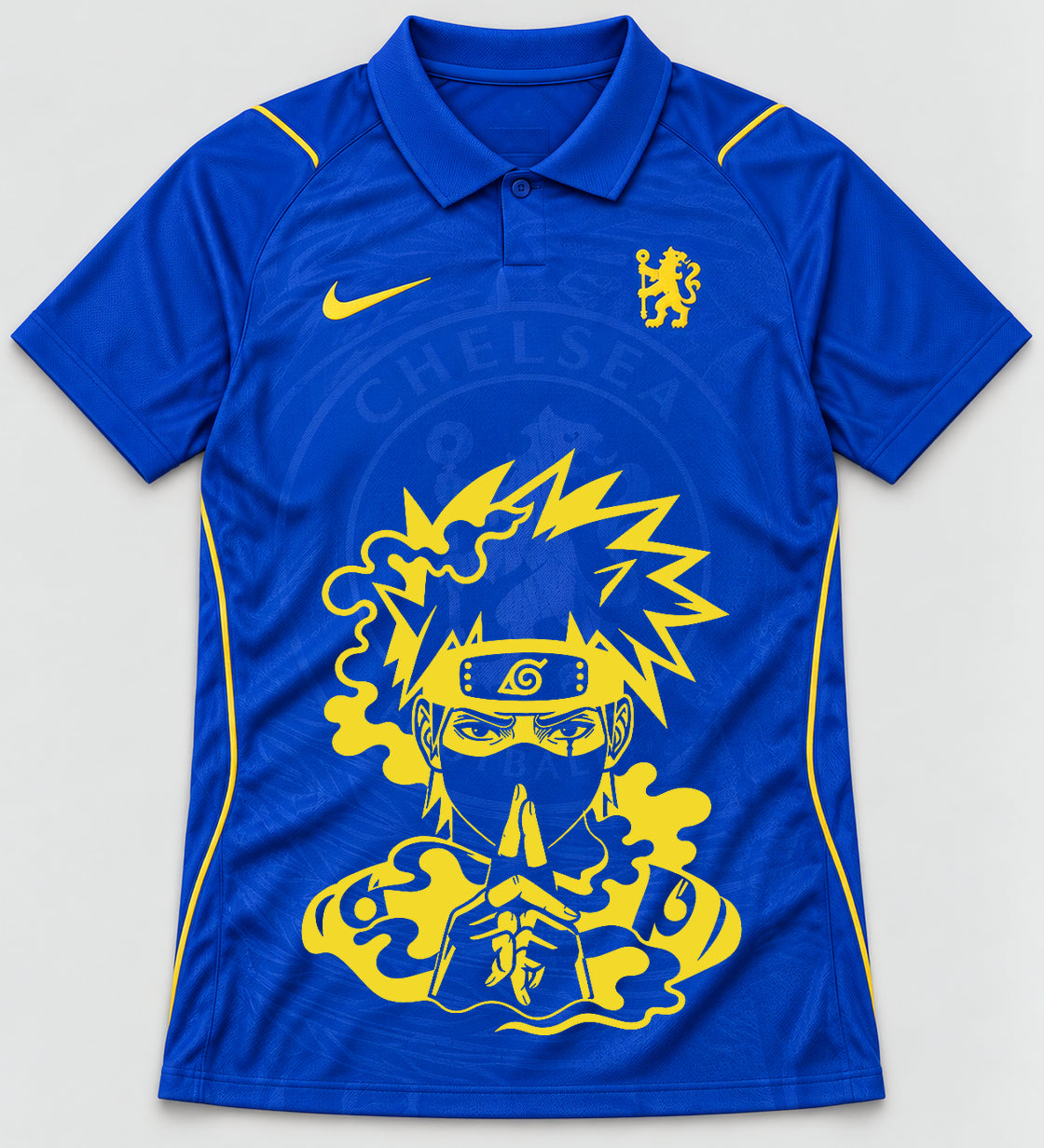 Chelsea Blue Kakashi Silent Jutsu Jersey — Front