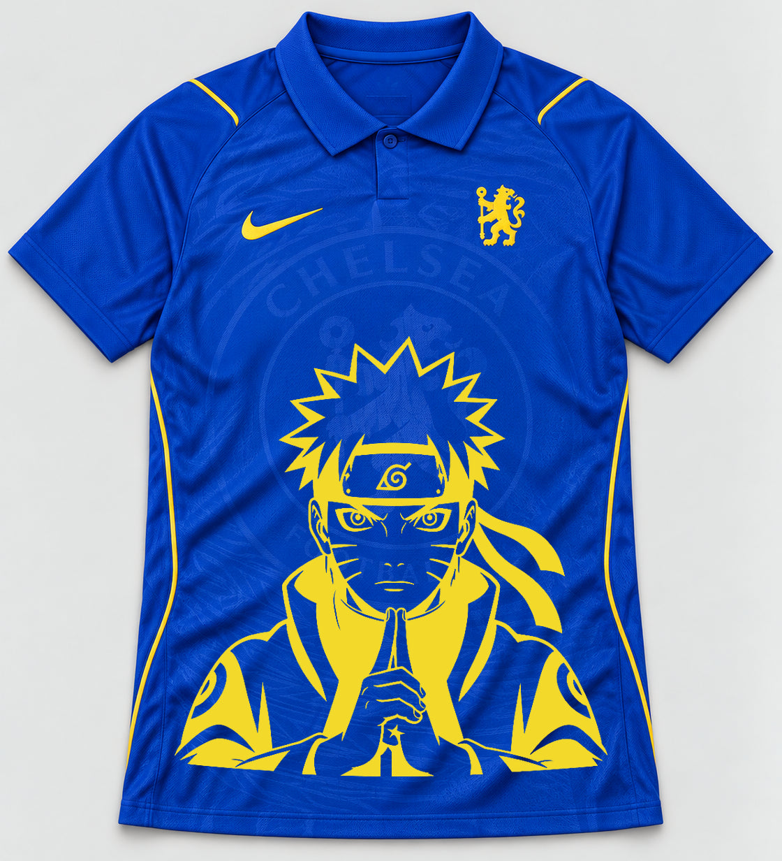 Chelsea Blue Naruto Sage Resolve Jersey — Front