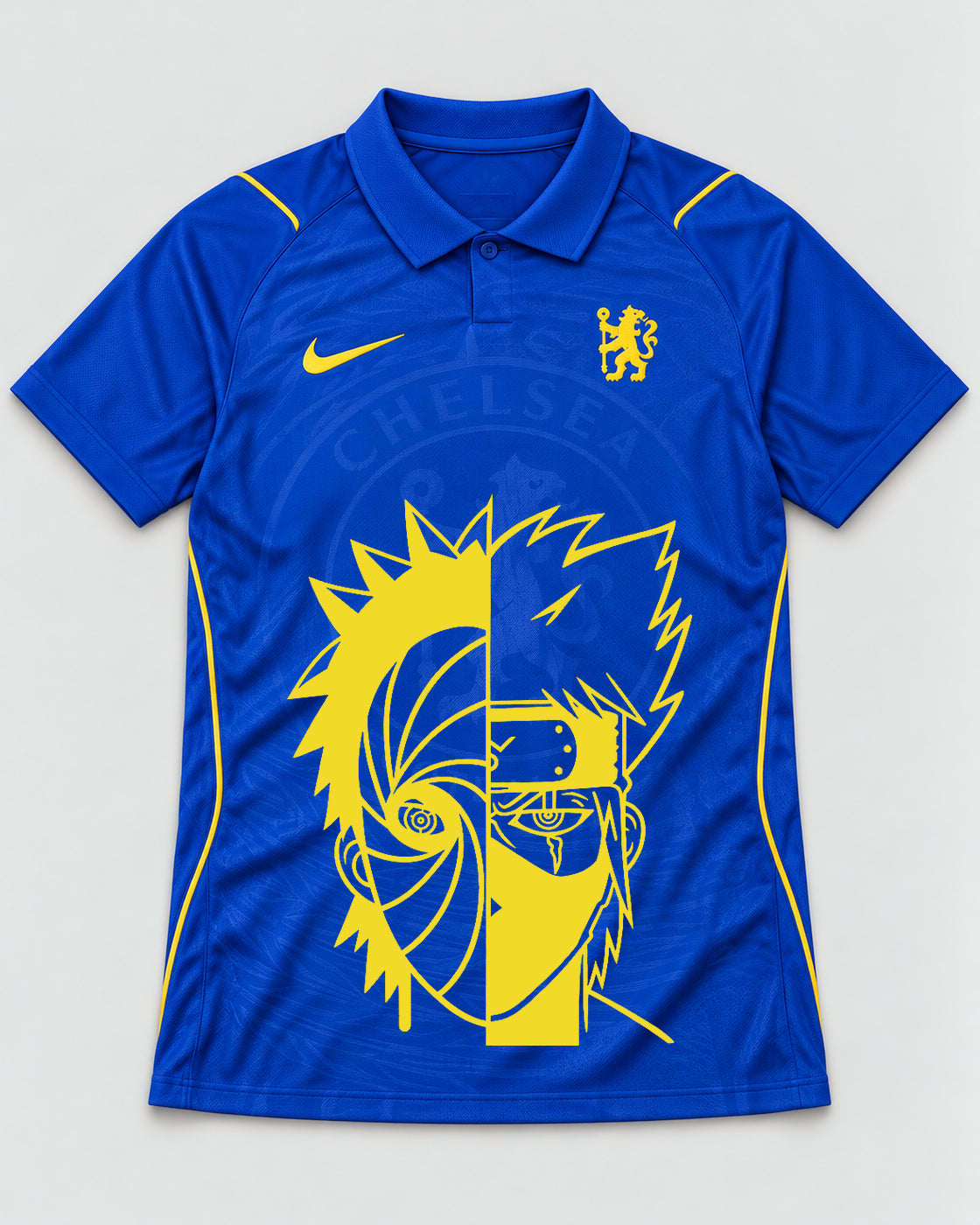Chelsea Blue Obito Kakashi Shared Destiny Jersey — Front