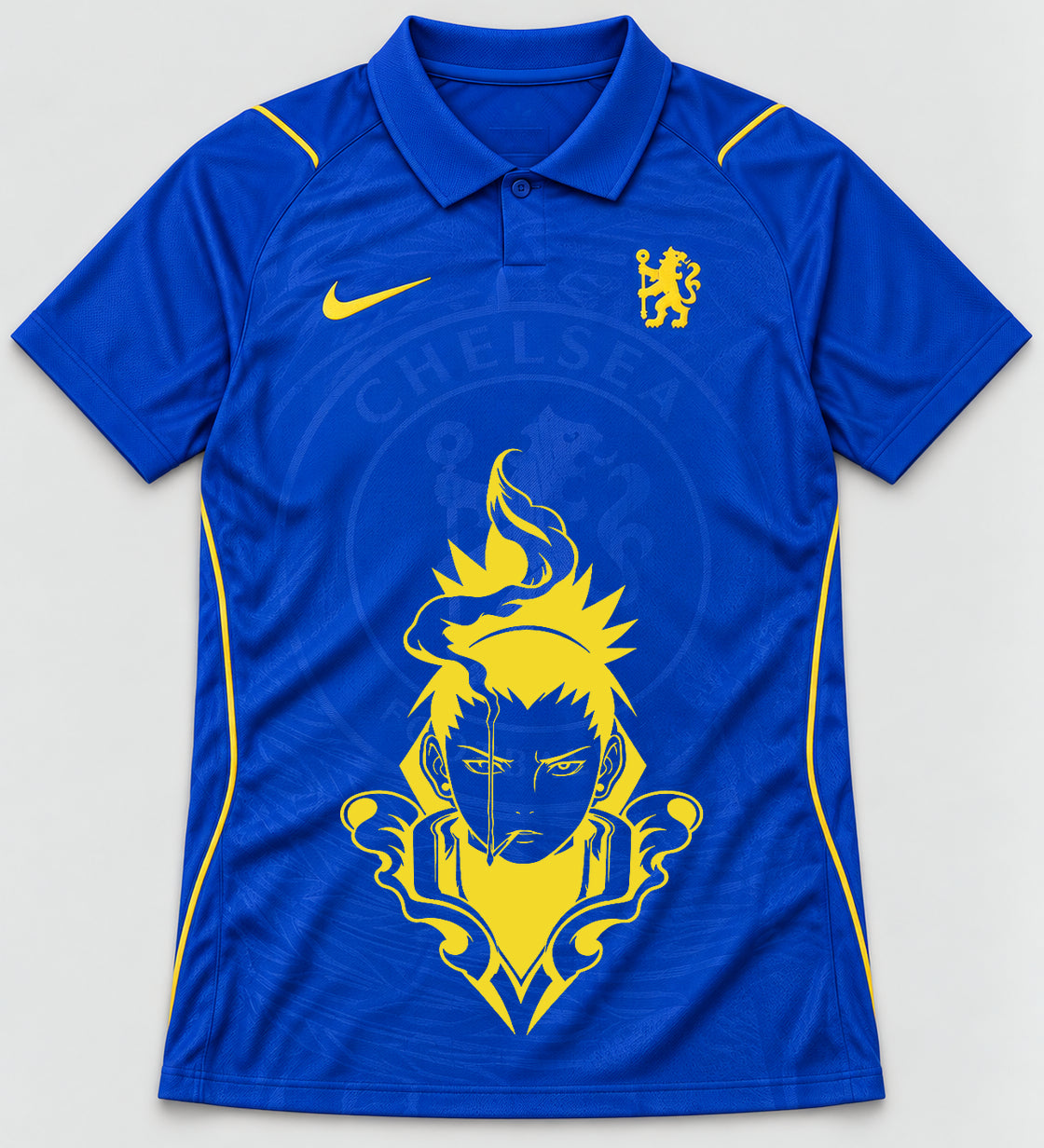 Chelsea Blue Shikamaru Shadow Mind Jersey — Front