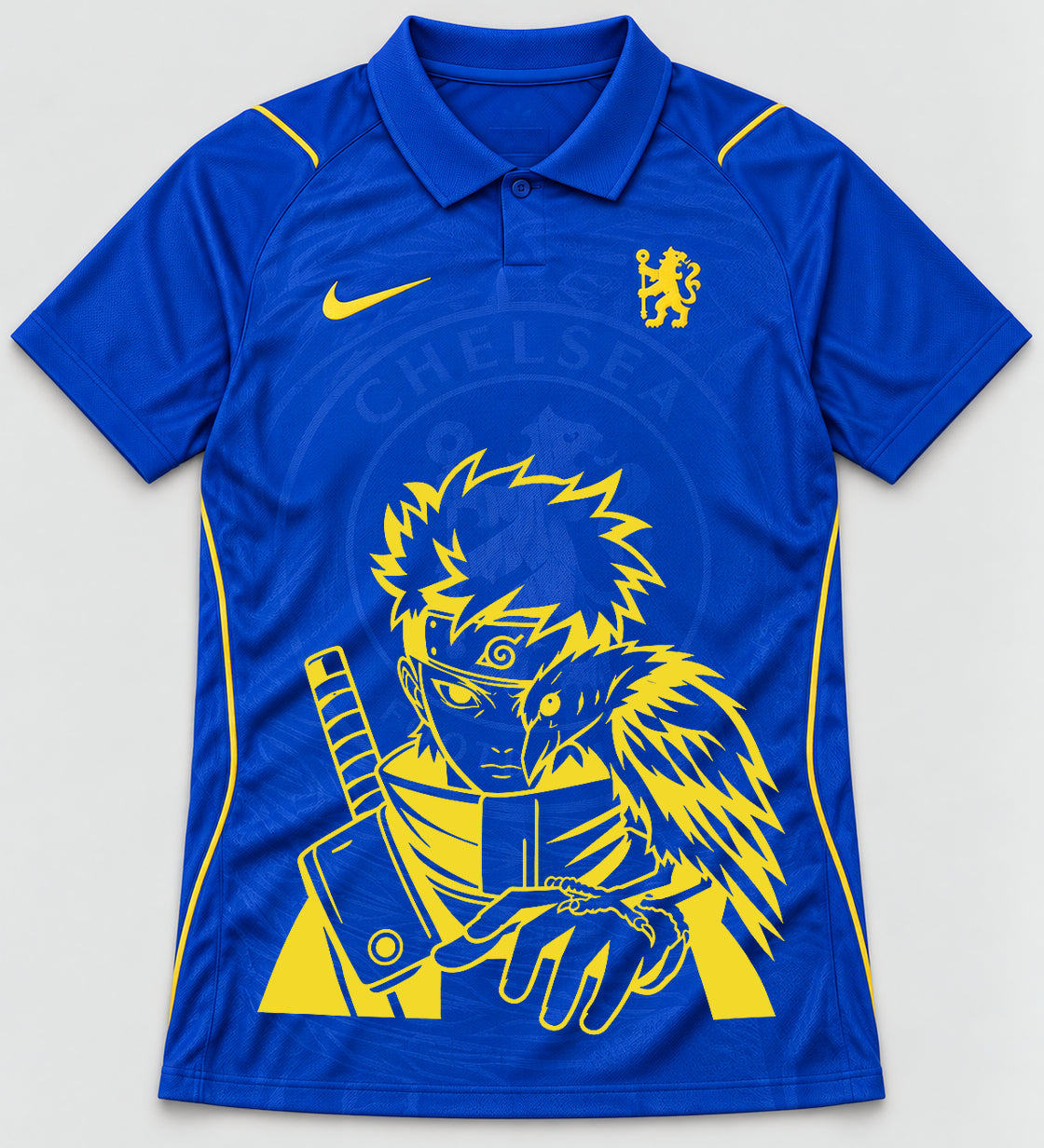 Chelsea Blue Shisui Raven Oath Jersey — Front