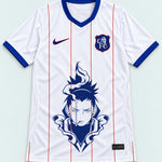 Chelsea White Shikamaru Shadow Mind Jersey — Front