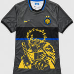 Inter Milan Gray Shisui Raven Oath Jersey — Front