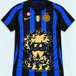 Inter Milan Striped Kakashi Silent Jutsu Jersey — Front