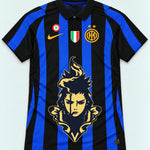 Inter Milan Striped Shikamaru Shadow Mind Jersey — Front