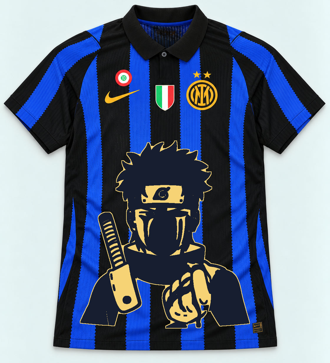 Inter Milan Striped Shisui Last Promise Jersey — Front