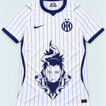 Inter Milan White Shikamaru Shadow Mind Jersey — Front
