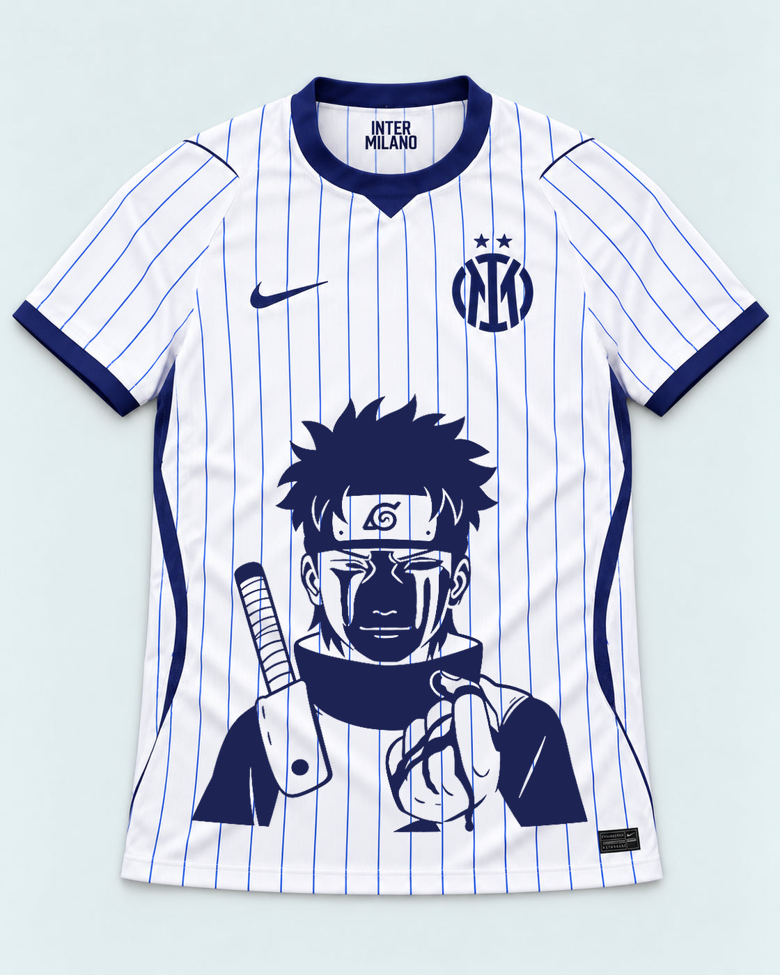 Inter Milan White Shisui Last Promise Jersey — Front